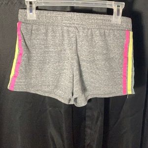 I’m at selling shorts,they are gray with stripes